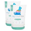 PrettyLitter Health Monitoring Cat Litter, Calm Aloe, 2-Pack, 6 lb. Bags