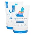 PrettyLitter Health Monitoring Cat Litter, Lotus Flower, 2-Pack, 6 lb. Bags