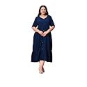 PrettyPlus by Desinoor.com Womens Plus Size Kurta