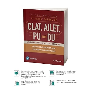 pearson previous years papers of clat ailet pu a