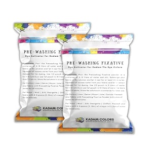 prewash fixative powder combo pack of 2 150g each dye activator for kadam tie dye colours prewashing fixative combo 300g