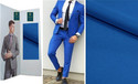 Pri & Su CottLinns Lycra Blend Solid Suit Fabric