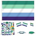 PRIDE 3x5 FT MLM Gay Flag Bundle, MLM Gay Pride Stuff