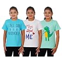 Pride Apparel Girl39s Cotton Casual T-Shirts -Pack
