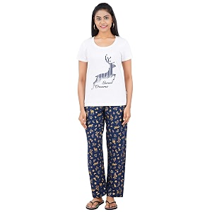 Pride Apparel Womens Night Dress Cotton T-Shirt