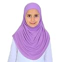 Prien Ready To Wear Hijab For Girls, Soft Viscose Muslim Scarf For Kids, Instant Islamic Clothing For Women For Ramadan, Eid