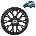 PRIGAN ASTAR Matte Black Wheel Cover 13" for -ASTAR,(Set of 4 Pcs) (Press Fitting) Model- Phantom Matte Black 13