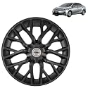 Prigan Corolla Altis Black Wheel Cover 16" for Corolla Altis (Set of 4 Pcs) (Press Fitting) Model- Phantom Black 16