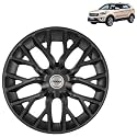 Prigan Creta Black Wheel Cover 16" for Hyundai Creta (Set of 4 Pcs) (Press Fitting) Model- Phantom Black 16