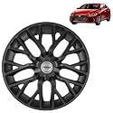 PRIGAN Elentra Black Wheel Cover 16" for Elentra (Set of 4 Pcs) (Press Fitting) Model- Phantom Black 16