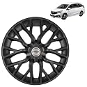 Prigan Mobilio Matte Black Wheel Cover 15" for Honda Mobilio,(Set of 4 Pcs) (Press Fitting) Model- Phantom_Black_15