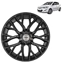 Prigan i20 Elite Matte Black Wheel Cover 14" for -i20 Elite,(Set of 4 Pcs) (Press Fitting) Model- Phantom_Black_14