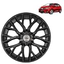 Prigan Jazz (Diesel Only) Matte Black Wheel Cover 14" for Honda Jazz,(Set of 4 Pcs) (Press Fitting) Model- Phantom_Black_14