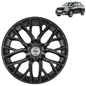 Prigan Kia Sonet Black Wheel Cover 16" for Kia Sonet (Set of 4 Pcs) (Press Fitting) Model- Phantom Black 16