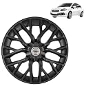 PRIGAN Linea Emotion Black Wheel Cover 16" for Linea Emotion (Set of 4 Pcs) (Press Fitting) Model- Phantom Black 16