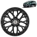 Prigan Marazzo Black Wheel Cover 16" for Marazzo (Set of 4 Pcs) (Press Fitting) Model- Phantom Black 16