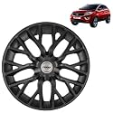 PRIGAN Nexon Black Wheel Cover 16" for TATA Nexon (Set of 4 Pcs) (Press Fitting) Model- Phantom Black 16