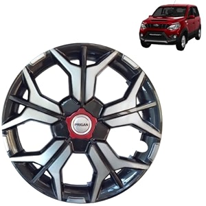 prigan nuvosport grey silver 16 inch wheel cover for nuvosport set of 4 pcs press fitting model- sharp_dc_16