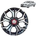 PRIGAN Octavia Grey Silver 16 Inch Wheel Cover for Octavia (Set of 4 Pcs) (Press Fitting) Model- Sharp_DC_16