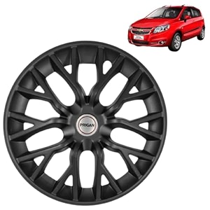 prigan sail matte black wheel cover 1434 for -sailset of 4 pcs press fitting model- phantom_black_14