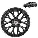 Prigan Scross Black Wheel Cover 16" for Maruti Scross (Set of 4 Pcs) (Press Fitting) Model- Phantom Black 16