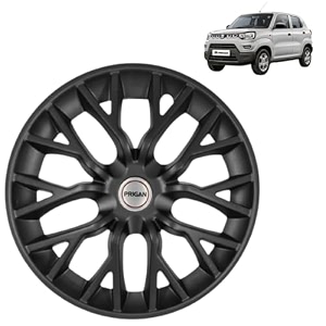 prigan spresso matte black wheel cover 1434 for -spressoset of 4 pcs press fitting model- phantom_black_14