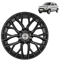 Prigan SPRESSO Matte Black Wheel Cover 14" for -Spresso,(Set of 4 Pcs) (Press Fitting) Model- Phantom_Black_14