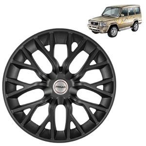 prigan sumo black wheel cover 1634 for sumo set of 4 pcs press fitting model- phantom black 16