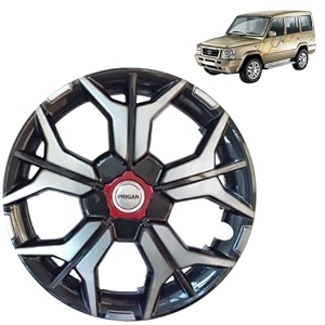 prigan sumo grey silver 16 inch wheel cover for sumo set of 4 pcs press fitting model- sharp_dc_16