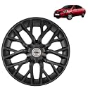 PRIGAN Sunny (XVD, XV Only) Matte Black Wheel Cover 15" for Sunny,(Set of 4 Pcs) (Press Fitting) Model- Phantom_Black_15