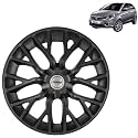 Prigan TATA Bolt Matte Black Wheel Cover 14" for TATA Bolt,(Set of 4 Pcs) (Press Fitting) Model- Phantom_Black_14