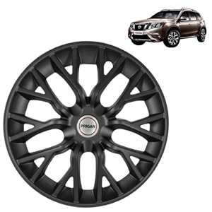 prigan terrano black wheel cover 1634 for terrano set of 4 pcs press fitting model- phantom black 16