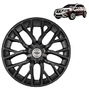 Prigan Terrano Black Wheel Cover 16" for Terrano (Set of 4 Pcs) (Press Fitting) Model- Phantom Black 16