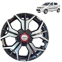 PRIGAN Wheel Cover for Alto STD 12 Inch Grey Silver Wheel Cap (Available in 12,13,14,15,16,17 Inch) (Set of 4 Pcs) (Press Fitting) Model- KIA-GTLINE DC-12