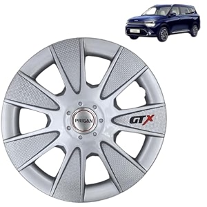 prigan wheel cover for carens 15 inch silver wheel cap available in 1213141516 inch set of 4 pcs press fitting model- gtx silver-15
