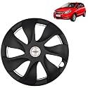 PRIGAN Wheel Cover for Chevrolet SAIL 14 Inch Black Wheel Cap (Available in 12,13,14,15 Inch) (Set of 4 Pcs) (Press Fitting) Model- URBAN-Black-14