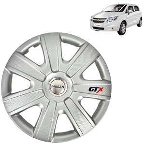 prigan wheel cover for chevrolet sail u-va 14 inch silver wheel cap available in 12131415 inch set of 4 pcs press fitting model- gtx-silver-14