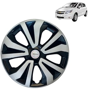 prigan wheel cover for chevrolet sail u-va 14 inch black silver wheel cap available in 14 inch set of 4 pcs press fitting model- tgo-t1-dc-14