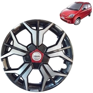 prigan wheel cover for chevrolet spark 13 inch grey silver wheel cap available in 121314151617 inch set of 4 pcs press fitting model- kia-gtline dc-13