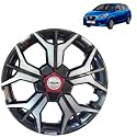 Prigan Wheel Cover for Datsun Go Plus 13 Inch Grey Silver Wheel Cap (Available in 12,13,14,15,16,17 Inch) (Set of 4 Pcs) (Press Fitting) Model- KIA-GTLINE DC-13