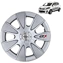 Prigan Wheel Cover for ERTIGA (All VARIANTS) 15 Inch Silver Wheel Cap (Available in 12,13,14,15,16 Inch) (Set of 4 Pcs) (Press Fitting) Model- GTX Silver-15