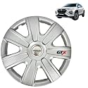 Prigan Wheel Cover for Fronx Silver Wheel Cover 16" for Hyundai Fronx (Set of 4 Pcs) (Press Fitting) Model Name- GTX Silver 16
