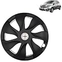 Prigan Wheel Cover for Honda BRIO 14 Inch Black Wheel Cap (Available in 12,13,14,15 Inch) (Set of 4 Pcs) (Press Fitting) Model- URBAN-Black-14