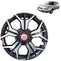 PRIGAN Wheel Cover for Hyundai Accent 13 Inch Grey Silver Wheel Cap (Available in 12,13,14,15,16,17 Inch) (Set of 4 Pcs) (Press Fitting) Model- KIA-GTLINE DC-13