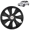 Prigan Wheel Cover for Hyundai I20 Old 14 Inch Black Wheel Cap (Available in 12,13,14,15 Inch) (Set of 4 Pcs) (Press Fitting) Model- URBAN-Black-14