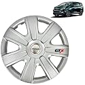 Prigan Wheel Cover for Marazzo Silver Wheel Cover 16" for Marazzo (Set of 4 Pcs) (Press Fitting) Model Name- GTX Silver 16