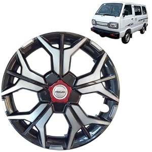 prigan wheel cover for maruti omni 12 inch grey silver wheel cap available in 121314151617 inch set of 4 pcs press fitting model- kia-gtline dc-12