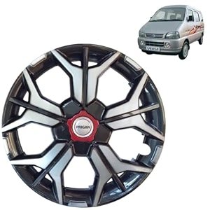 prigan wheel cover for maruti versa 13 inch grey silver wheel cap available in 121314151617 inch set of 4 pcs press fitting model- kia-gtline dc-13