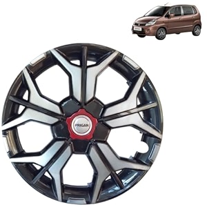 prigan wheel cover for maruti zen estilo 13 inch grey silver wheel cap available in 121314151617 inch set of 4 pcs press fitting model- kia-gtline dc-13