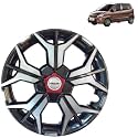 Prigan Wheel Cover for Maruti Zen Estilo 13 Inch Grey Silver Wheel Cap (Available in 12,13,14,15,16,17 Inch) (Set of 4 Pcs) (Press Fitting) Model- KIA-GTLINE DC-13